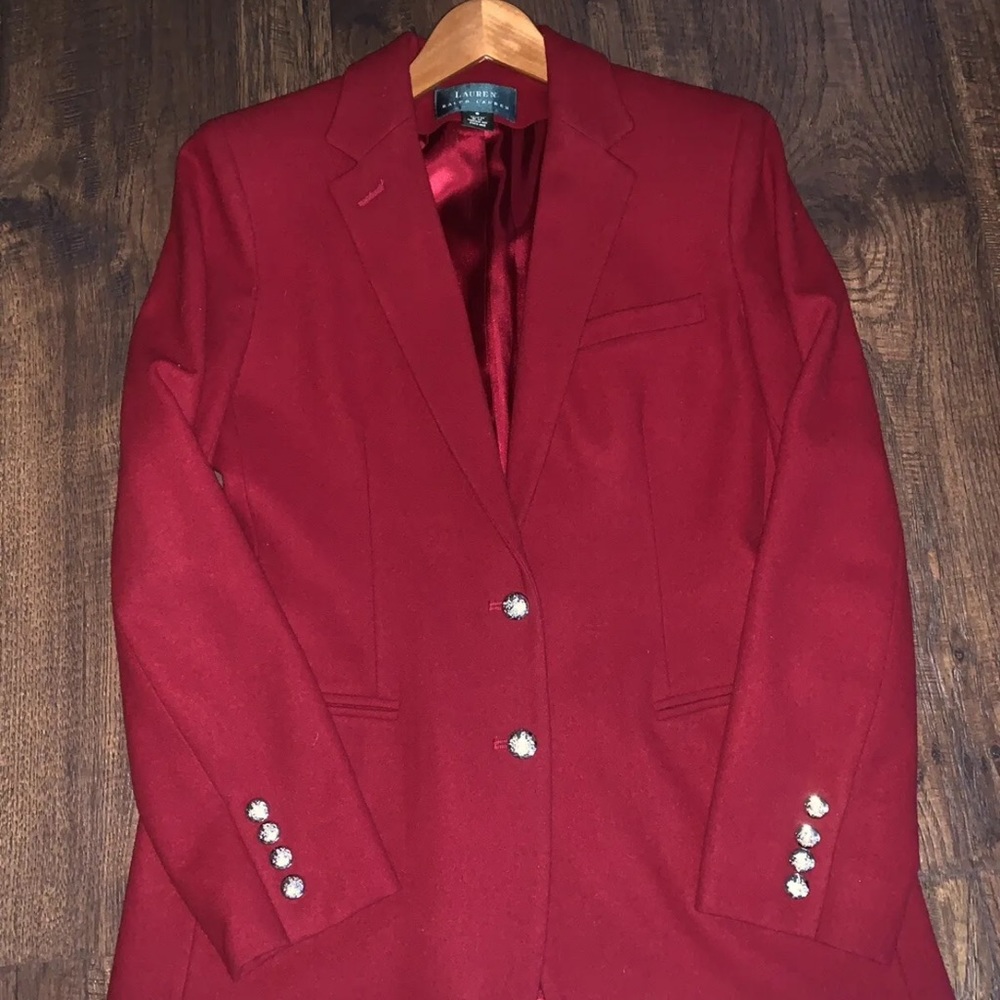 Womens Ralph Lauren Wool Coat